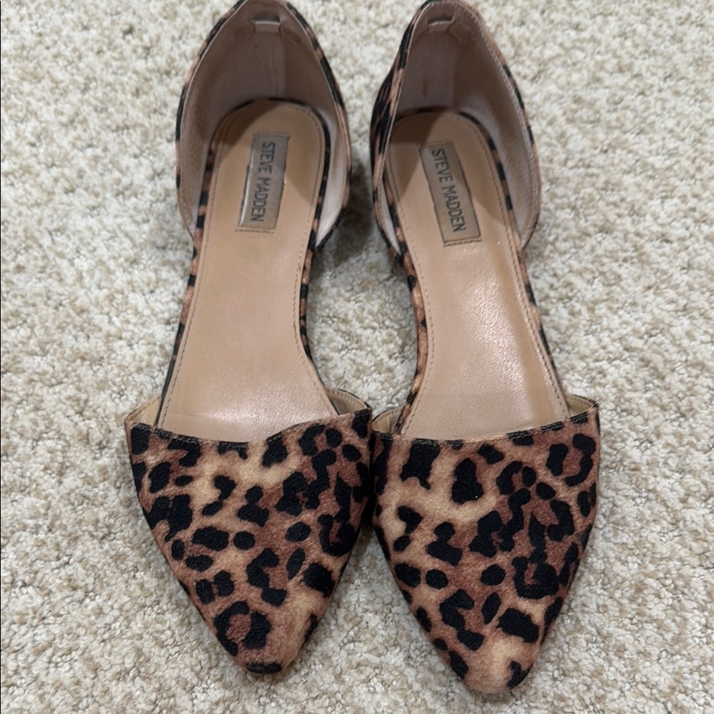 Steve Madden Leopard Print Women's Flats